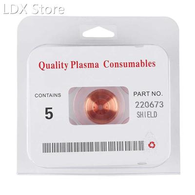 Shield 5pcs Shield Cup 适用于 MAX45 Cutting Torch Consumable