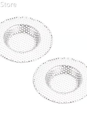 2 Pcs Kitchen Sink Garbage Strainer 1.69 Inches Stainless St