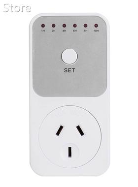 AU Plug Electricity Power Metering Socket 10Hr Timer Socket