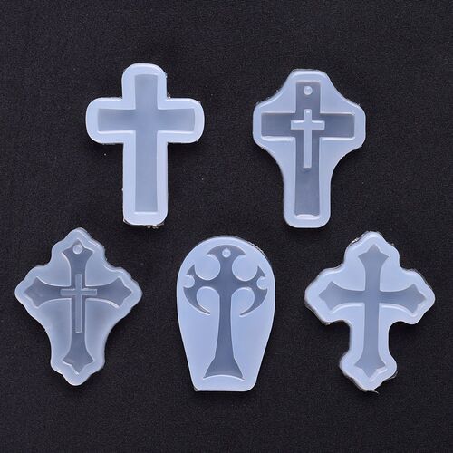 Goth Crystal Coffin Storage Box Silicone Mold Resin  Hallowe
