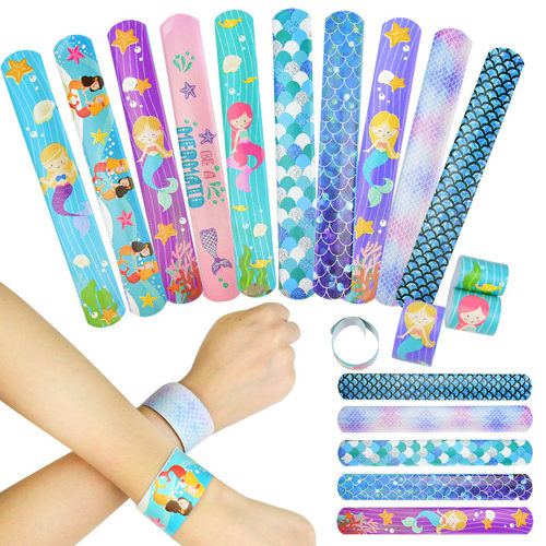 10pcs Mermaid Clap Circle Toys Little Mermaid Theme Party