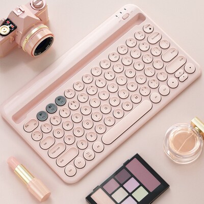 Wireless Bluetooth Silent Keyboard Mini Gaming Set Keyboard