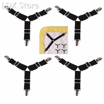 2PCS Adjustable Bed Sheet Clips Cover Grippers Holder Mattre