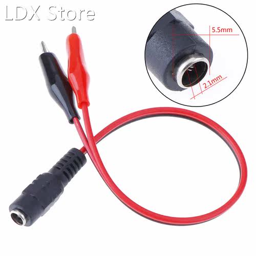 1Pc Alligator Clip 12V Power Cable Crocodile Wire DC Voltage