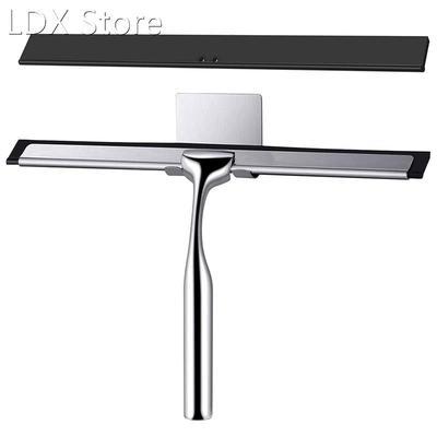 Shower Squeegee,Window Wiper Stainless Steel Window Squeegee