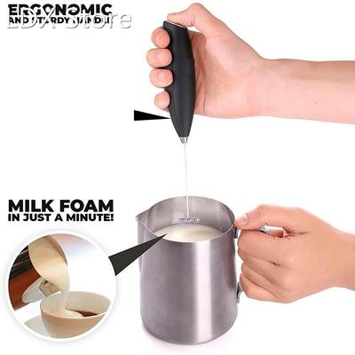 Electric Milk Frother Automatic Handheld Foamer Coffee Maker