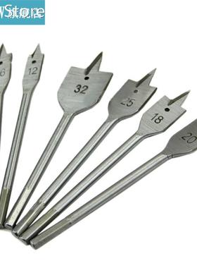 6pcs/lot Wood Flat Drill Sets 10 12 16 18 20 25mm Paddle Fla