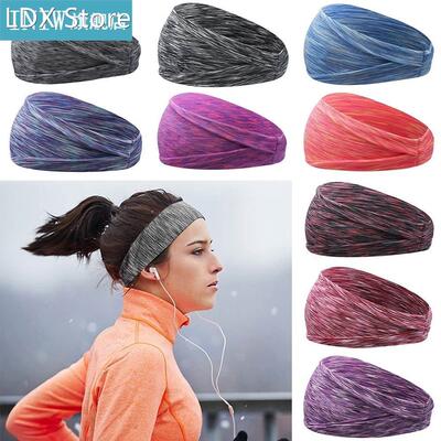9Colors Men Women Elastic Absorbing Sweat Yoga Hair Bands Sp