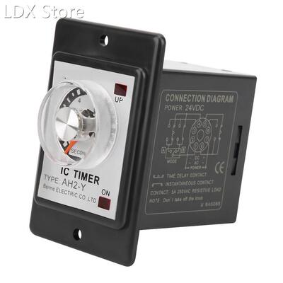 Time Relay Delay 10S 24V off delay Timer Relay AH2-Y Power O