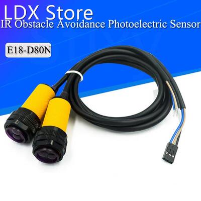 Smart Car Robot E18-D80NK Infrared Obstacle Avoidance Photoe