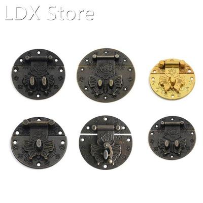 Zinc Alloy Box Hasp Latch Vintage Jewelry Box Decorative Cla
