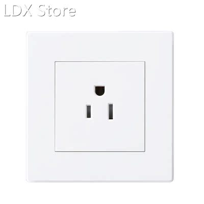 Atlectric American Japan Power Socket PC Plastic Panel Socke