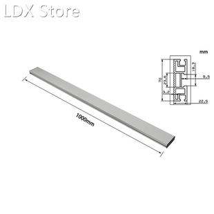 1000mm Aluminium Profile Fence 70mm Height with T-tracks and