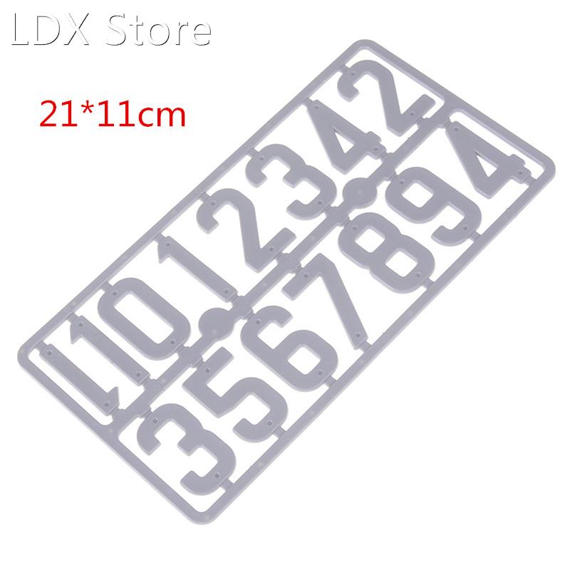Plastic Digital Number Beekeeping Marking Board Beehive Apic