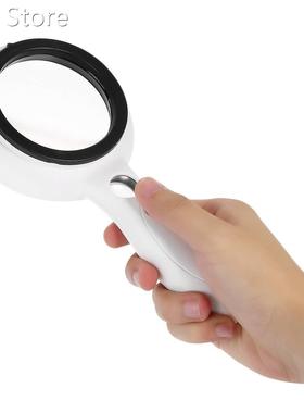 LED Magnifying Glass Interchangeable 2.5X/5X 12X Corcilar Re