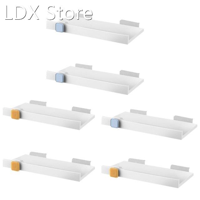 Wall Mounted Shampoo Holder Bathroom Storage Tray with Hook