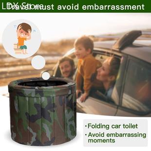 Creative Portable toilet Non-Disposable Camping Kids Adults