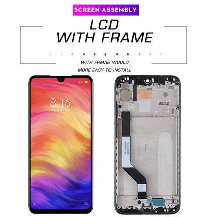 6.3 inch LCD for Xiaomi Redmi Note 7 Screen Display Touch S