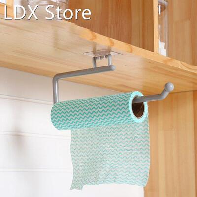 Towel rack Toilet Paper Holder Self Adhesive Bathroom Paper