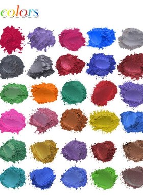 Mica Powder Pigt Set  DIY Slime Soap Candle Making Pearl Col