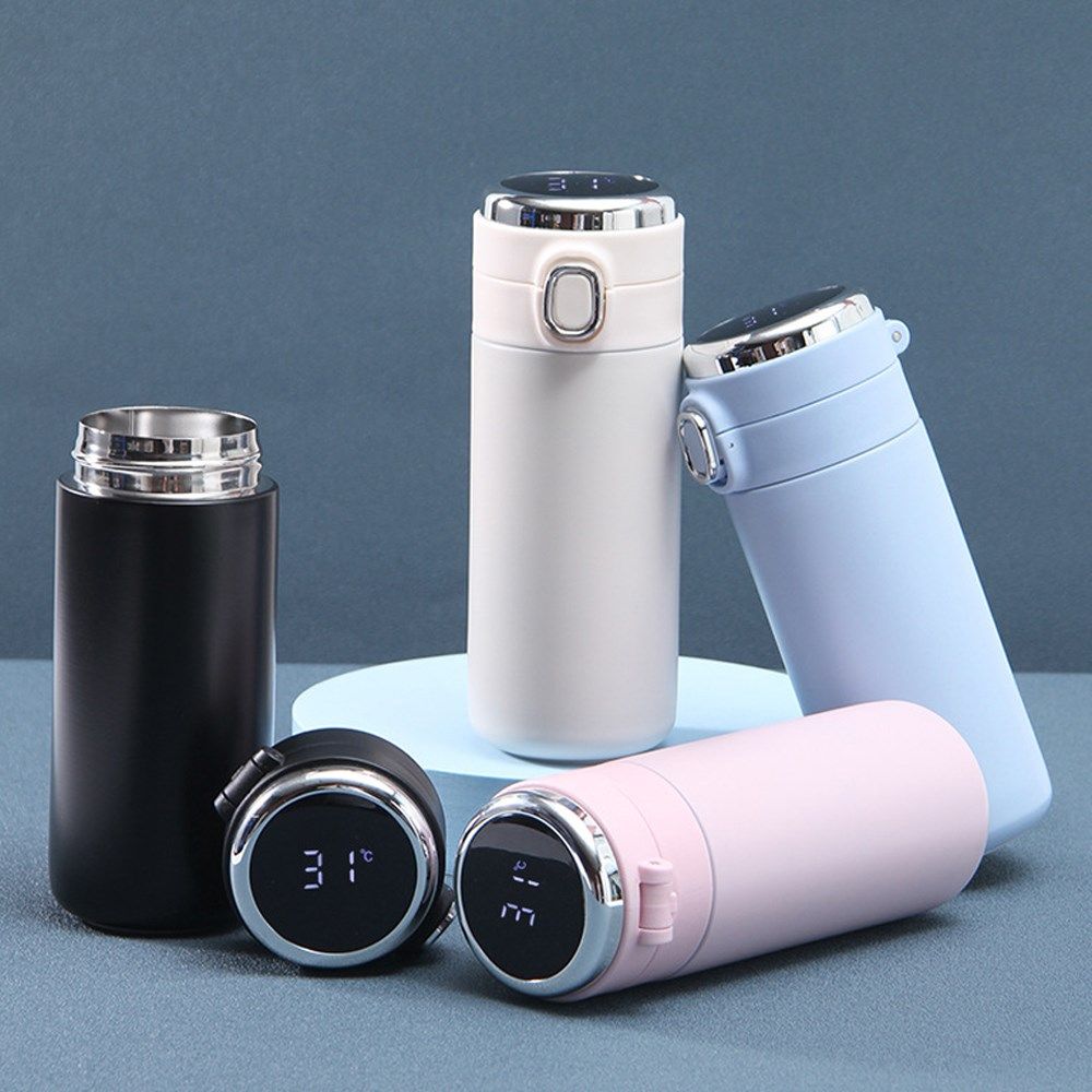 400ml thermo bottle thermal mug water isotherm flask smart