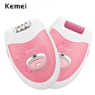 Kemei Hair Epilator 2 in 1 Rechargeable Electric Epilator Co