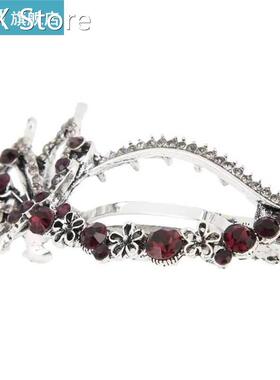 Hair Barrette Durable Beautiful Rhinestone Hair Clip Exquisi