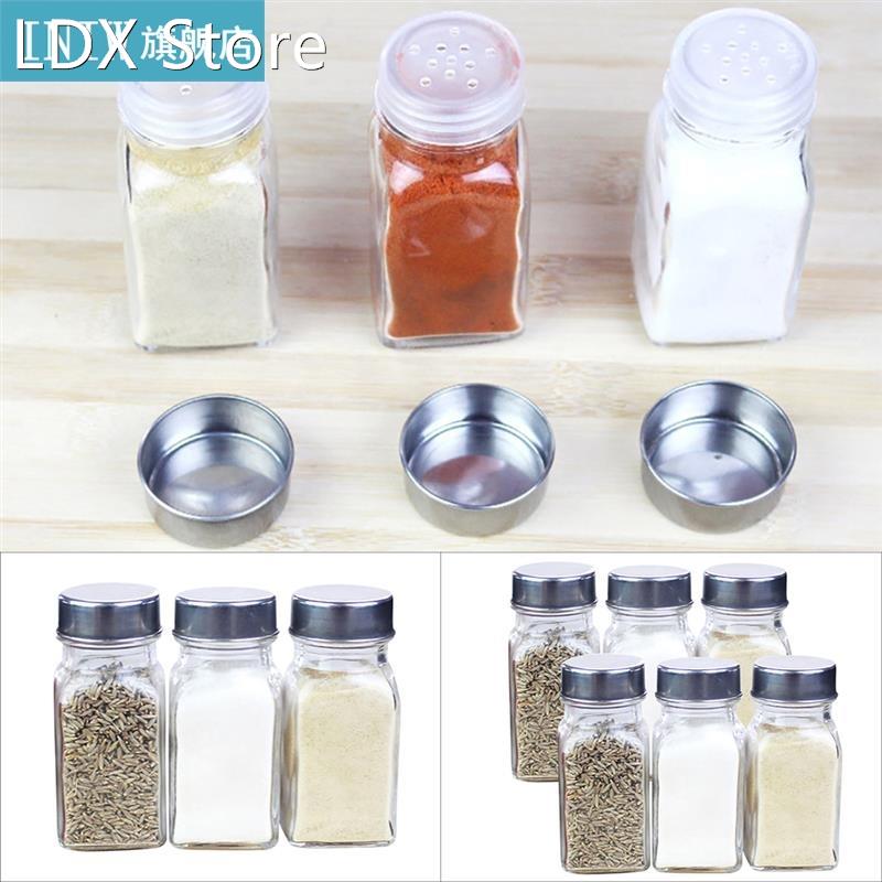 3/6pcs Seasoning Bottle Set Multifunctional Spices B