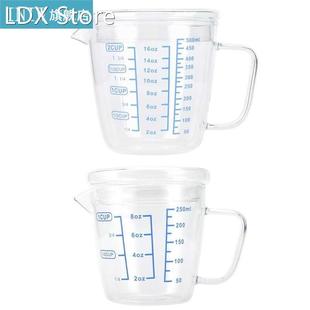 Measuring Cup Milk Scale Jug Measure Scale with Lid for Micr