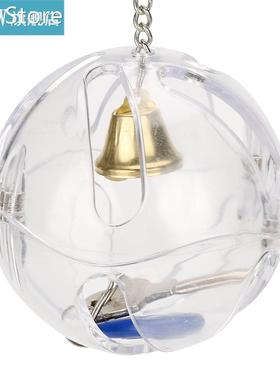 1PCS Parrot Feeder Toy Cage Hanging Foraging Ball Fruit Nut