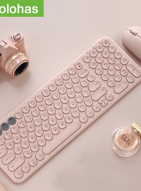 Bluetooth Silent Gaming Keyboard Mouse Set For PC Gamer Com