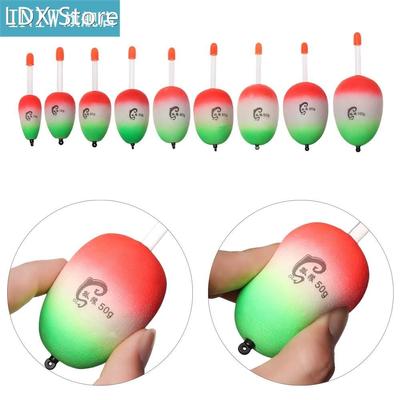 5 Pcs Luminous EVA Foam Floating Floats 10g/15g/20g/30g/40g/