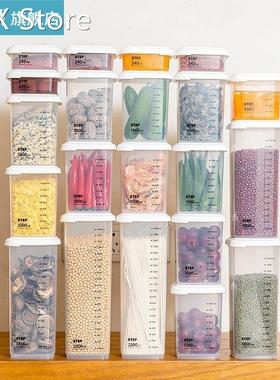 Plastic Airtight Food Storage Containers Sealed Cans Kitchen