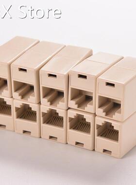 Universal RJ45 Cat5 8P8C Socket Connector Coupler For Extens