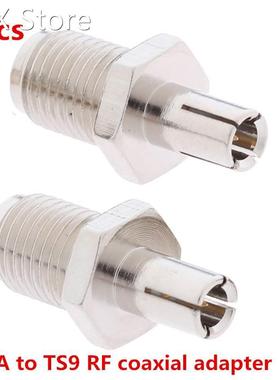 2pcs RF Coaxial Adapter SMA To TS9 Coax Jack Connector SMA F
