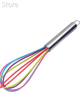 Colorful Kitchen Premium Silicone Whisk With Heat Resistant