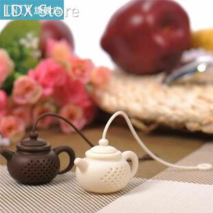 1PC Durable Teapot-Shape Tea Infuser Strainer Silicone Teawa