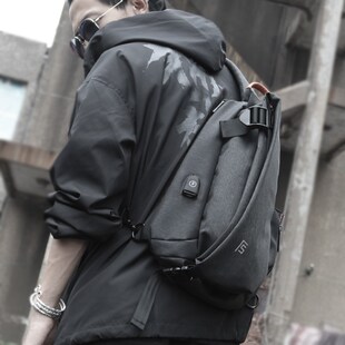 New Men's Waterproof chest bag for male Crossbody waterproof