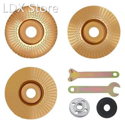 3 Pcs Angle Grinding Wheel Wood Shaping Carving Wheel Abrasi