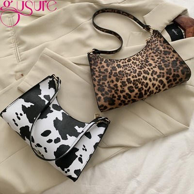 Gusure Fashion Leopard Pattern Shoulder Women Bag 2021 Hand
