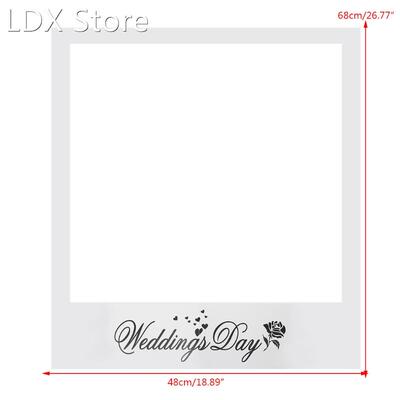 Wedding Favors DIY Anniversary Photo Frame Props Photo Booth