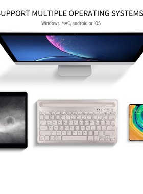 Portable Wireless Keyboard Bluetooth Keyboard for iPad Phon