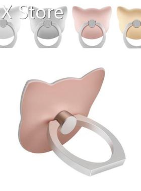 2pcs Phones Accessories Mobile Phone Case Cute cat Finger Ri