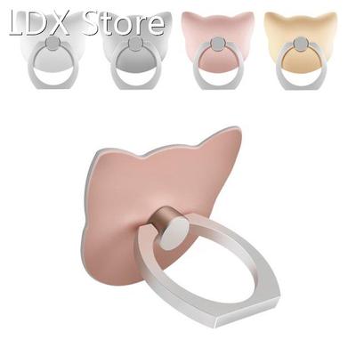 2pcs Phones Accessories Mobile Phone Case Cute cat Finger Ri