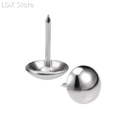 Upholstery Nails Tacks 11mm Head Dia Round Thumb Push Pins S