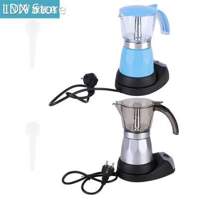 Cafetera Electrica Octagonal Aluminum Electric Coffee Pot Co