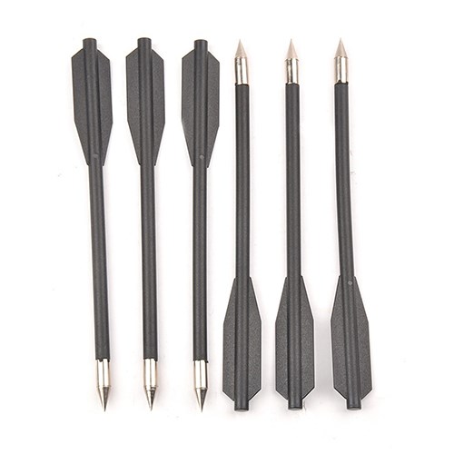 36Pcs 6.3 Inches Colorful Plastic Crossbow Bolts Arrows for