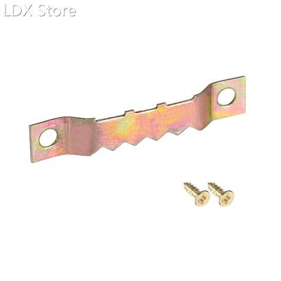 Sawtooth Hangers, 1 3/4 Inch Double Hole with Screws, 20 Pcs