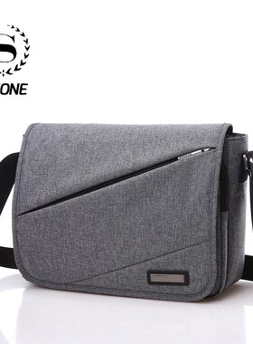 Scione New Korean Solid Office Shoulder Bags For Men Simple