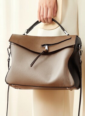 Fashion Genuine Leather Women Tote bag women's handbag lady